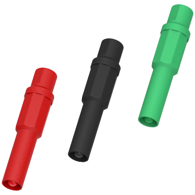 ETA3015   4mm banana plug with sheath
