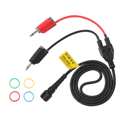ETA2043   BNC to 4mm Dual Connector Adapter