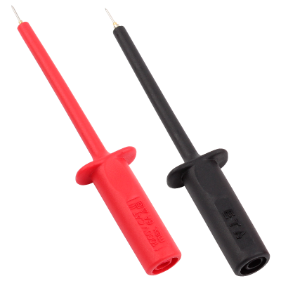 ETA4403   Avoid puncturing the probe of the multimeter