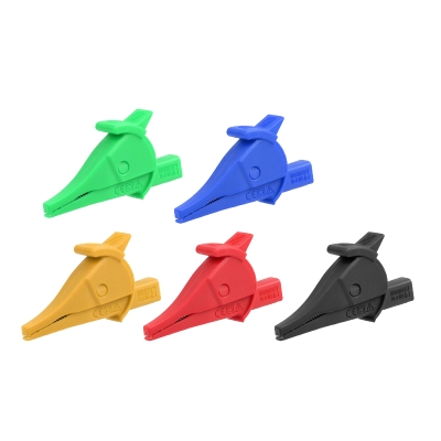 ETA3119   Fully insulated 4mm jack alligator clip