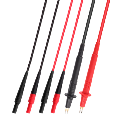 ETA4555   Kelvin four-wire test leads